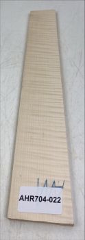 Fretboard Maple flamed, 550x67x9mm Unique Piece #022